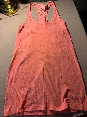 PINK Victoria's Secret Coral Racerback Tank